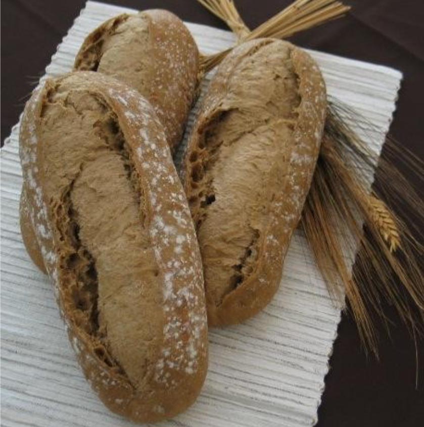 Pan de mixtura de trigo y centeno 320 g./ud. Caja de 20 unidades