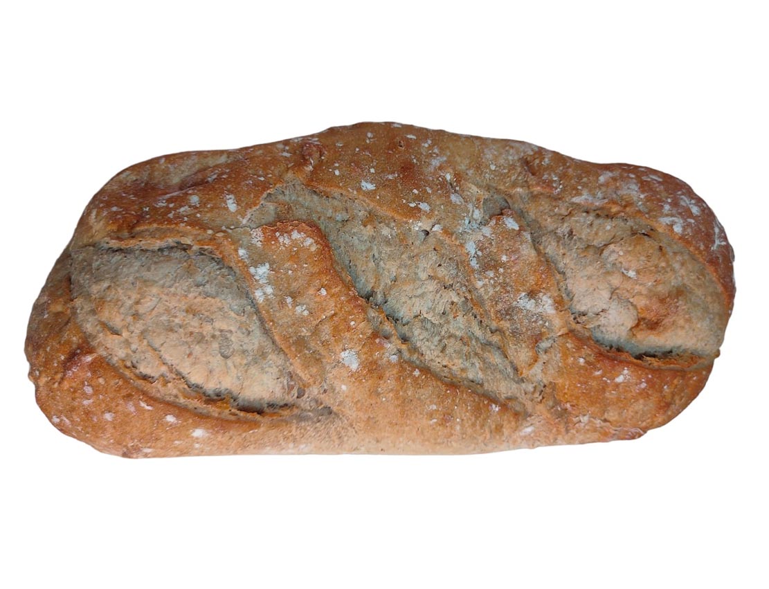 Pan de trigo y centeno 540 g./ud. Caja de 16 unidades